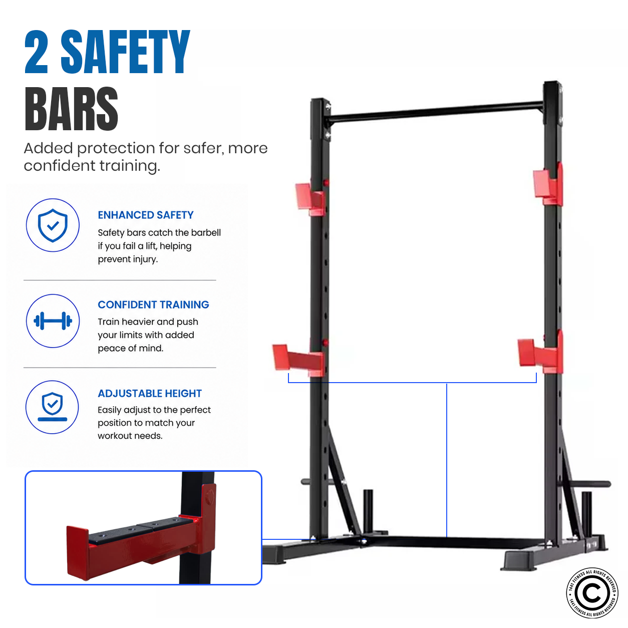 1441 Fitness Squat Rack - MDL65