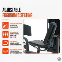 Thumbnail for Insight Fitness Seated Leg Press - SA016