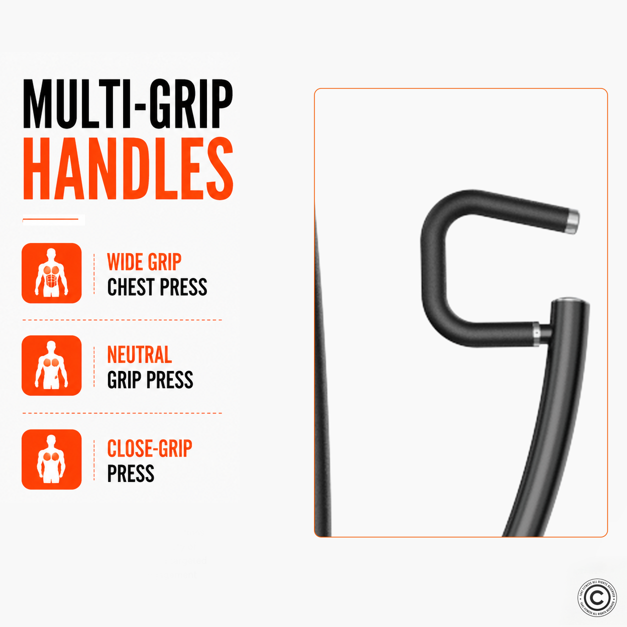 Insight Fitness Seated Chest Press - SA035