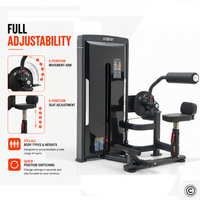 Thumbnail for Insight Fitness SA Series Abdominal Back Extension - SA009D
