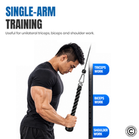 Thumbnail for 1441 Fitness - تمارين ربط العضلة الظهرية العريضة - تمارين شد البطن باستخدام الحبل المفرد مع عضلة ثلاثية الرؤوس