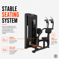 Thumbnail for Insight Fitness Abdominal Machine - SA027D