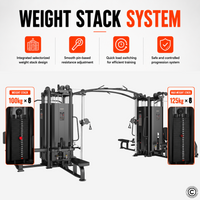 Thumbnail for Insight Fitness 8 Stack Multi Station - SA039