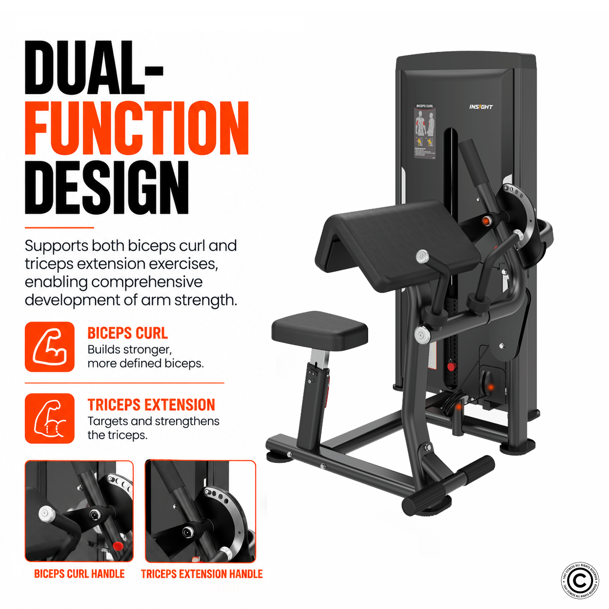 Insight Fitness Biceps & Triceps - SA044