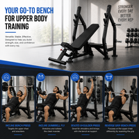 Thumbnail for Insight Fitness Incline Olympic Bench - DR005