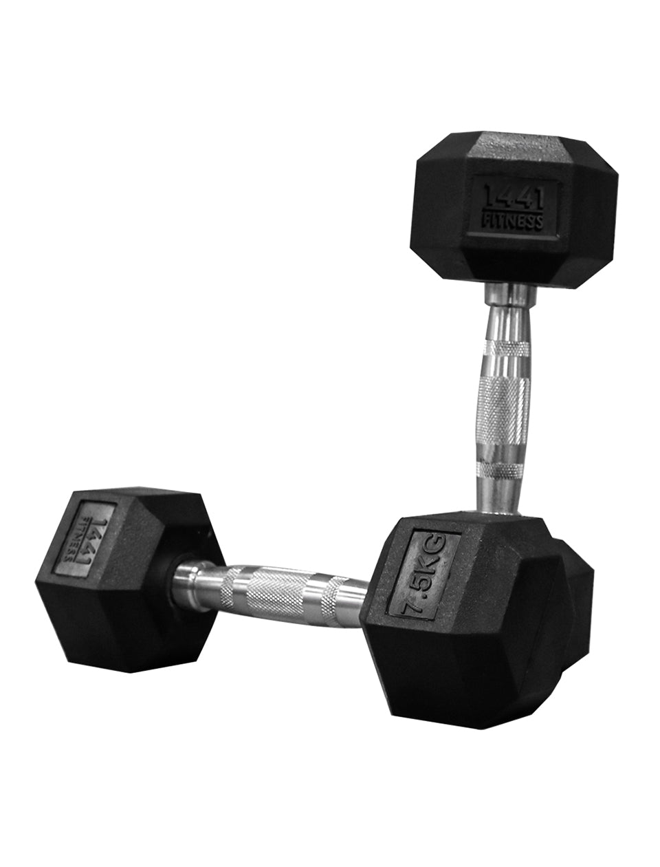 Rubber Hex Dumbbells