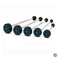 Thumbnail for 1441 Fitness Fixed Weight Straight Barbell PU (10 kg - 50 kg)