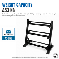 Thumbnail for 1441 Fitness Dumbbell Rack - 8 Pairs