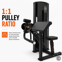 Thumbnail for Insight Fitness SA Series Biceps Curl - SA006E
