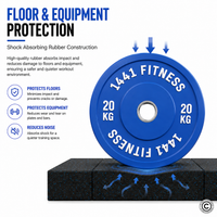 Thumbnail for 1441 Fitness Color Bumper Plate - 5 KG to 25 KG