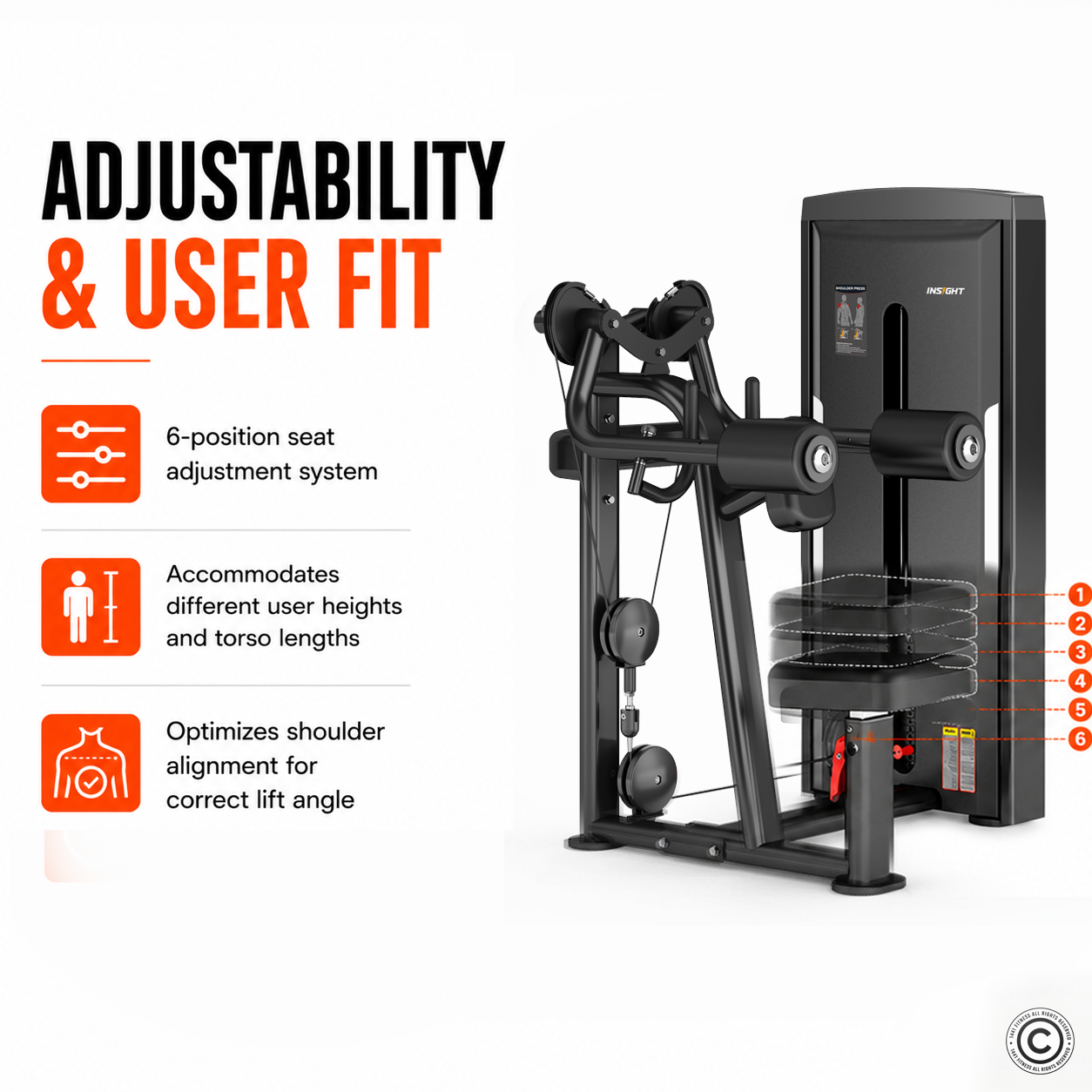 Insight Fitness Lateral Raise - SA034
