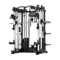 Thumbnail for Heavy Duty Gym Tile 20 MM -100 x 100 CM Adjustable Bench A8007 7 Ft Olympic Bar with Rubber Bumper Plates - 80 KG Set Insight Fitness Multi Function with Smith Machine - C5