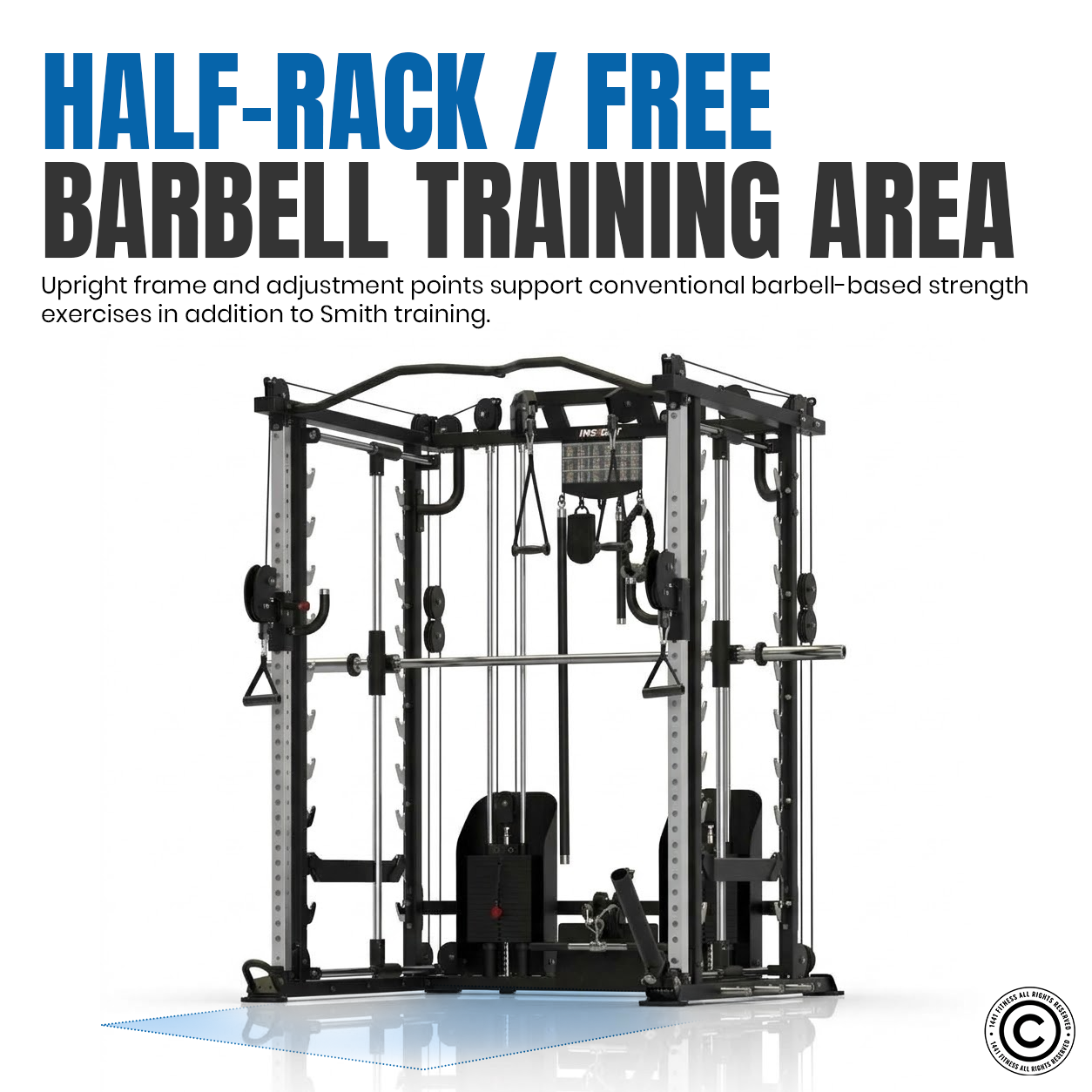 Insight Fitness Multi Function with Smith Machine - C9