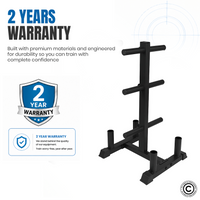 Thumbnail for 1441 Fitness Olympic Plate Tree with 4 Bar Holder1441 Fitness - شجرة الألواح الأولمبية مع حامل 4 قضبان