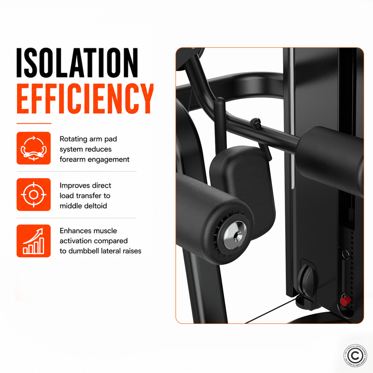 Insight Fitness Lateral Raise - SA034