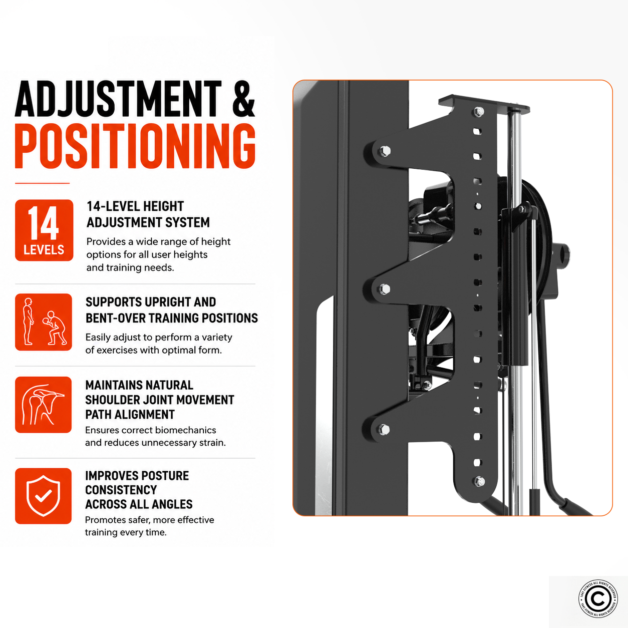 Insight Fitness Standing Multi Flight SA054