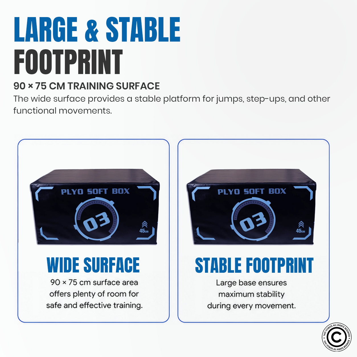 1441 Fitness 4 in 1 Adjustable Plyo Box