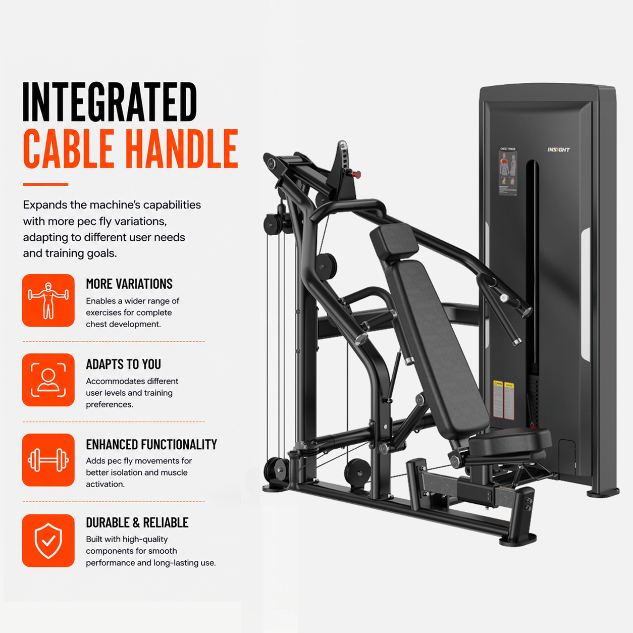 Insight Fitness Multi Chest Press - SA043