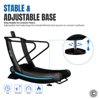 Thumbnail for 1441 Fitness Curved Treadmill - 41FLC90