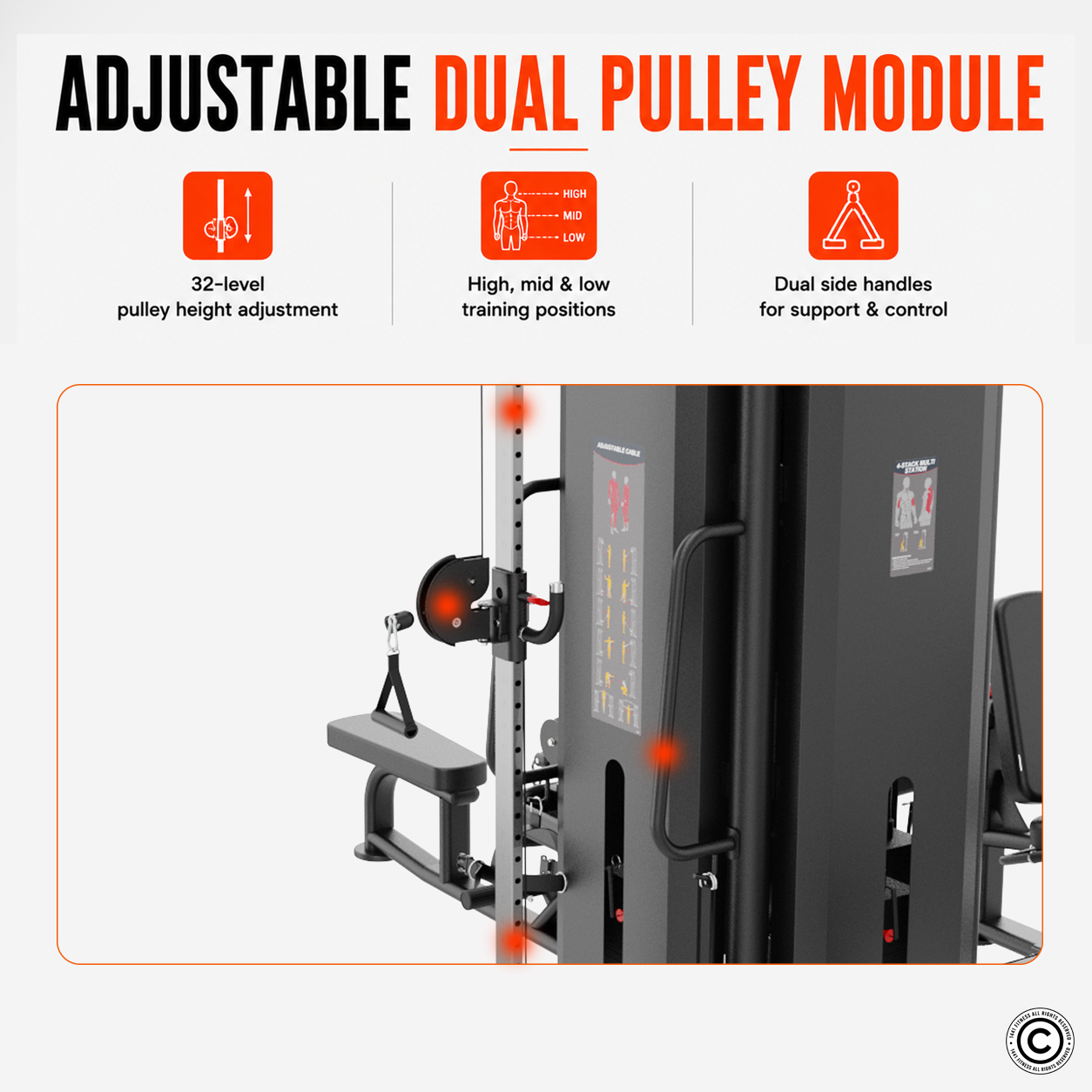 Insight Fitness 5 Stack Multi Station - SA038