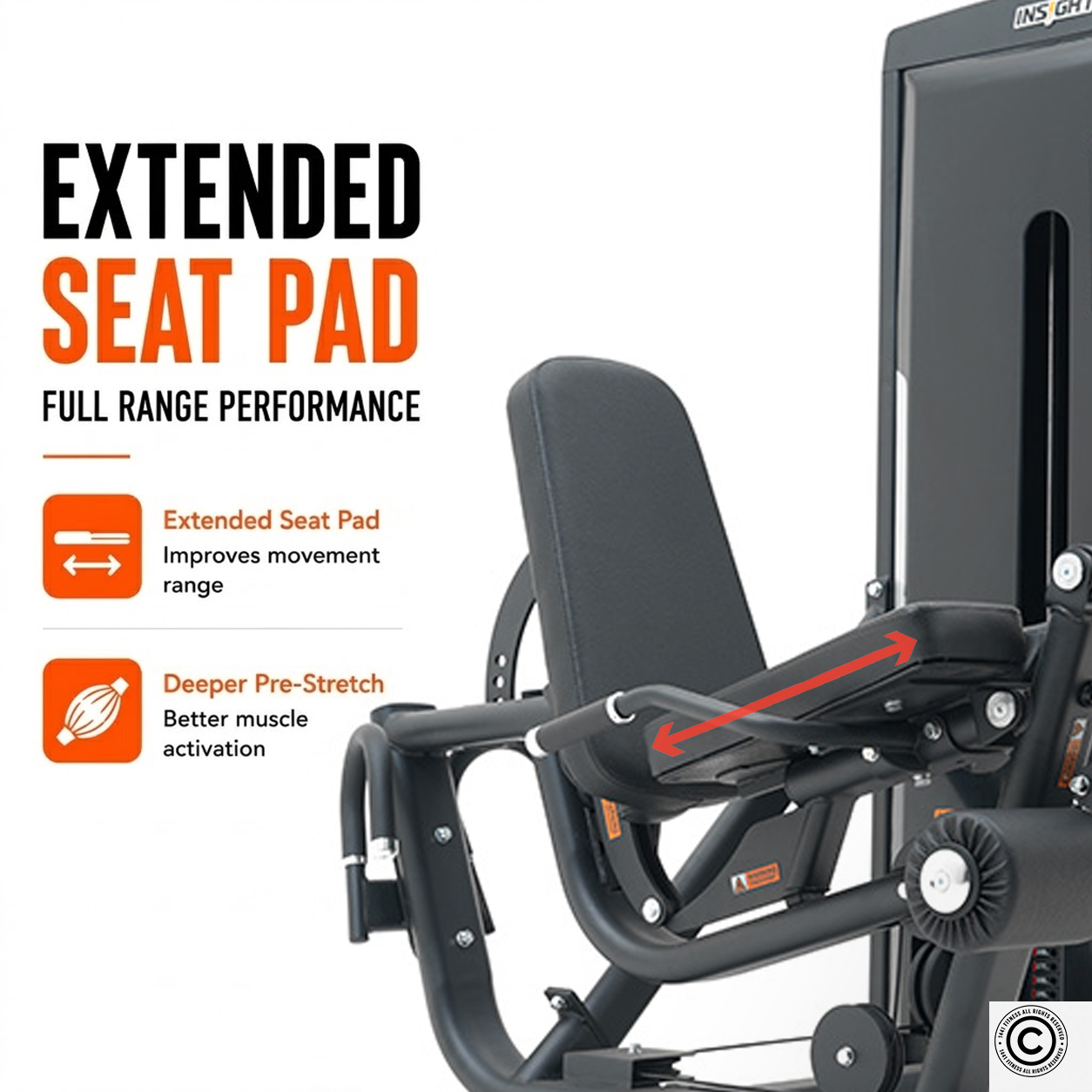 Insight Fitness Leg Curl & Leg Extension - SA031