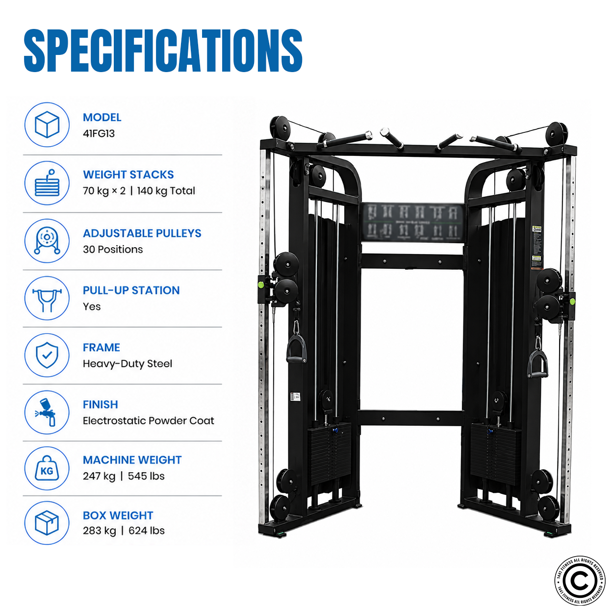 1441 Fitness Functional Trainer - 41FG13