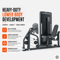 Thumbnail for Insight Fitness Seated Leg Press - SA016