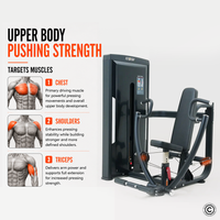 Thumbnail for Insight Fitness Seated Chest Press - SA035