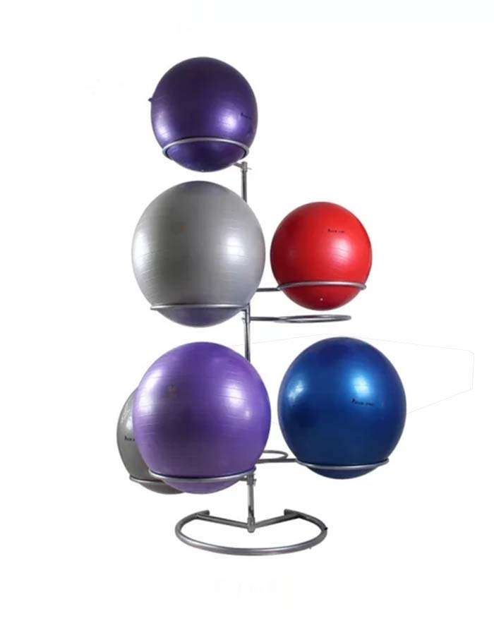 1441 Fitness 9 pcs Gym Ball  Rack