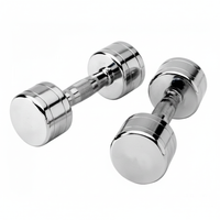 Thumbnail for Apus Commercial Chrome Dumbbells - 6 Kg