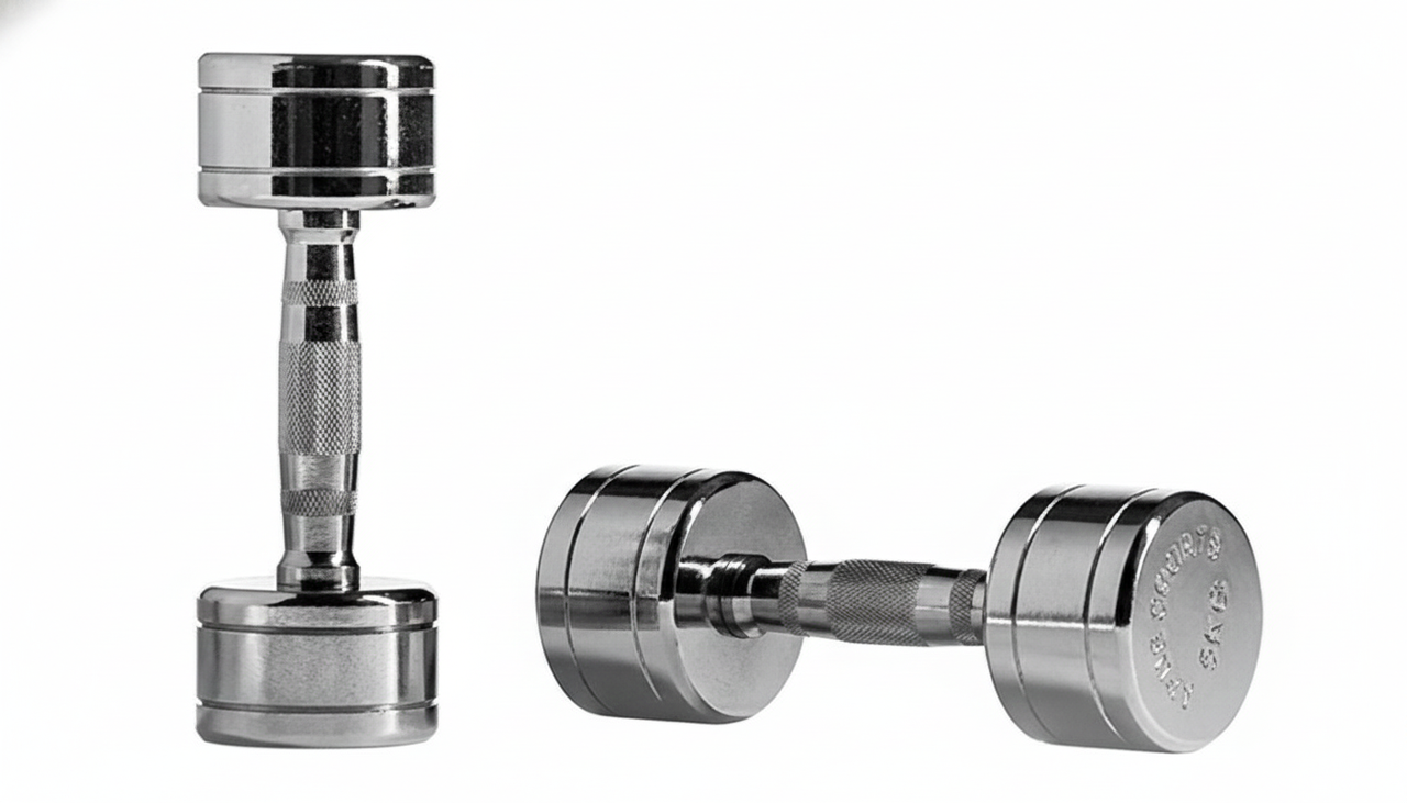 Apus Commercial Chrome Dumbbells - 6 Kg