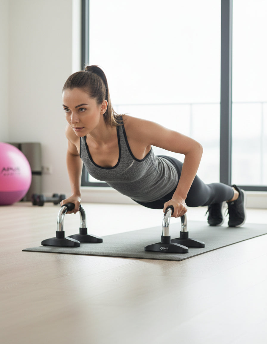 Apus Sports Steel Push Up Bars