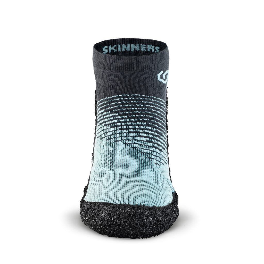 Skinners Sock - Ultra-Light for Running, Hiking, Yoga & Travel - Aqua