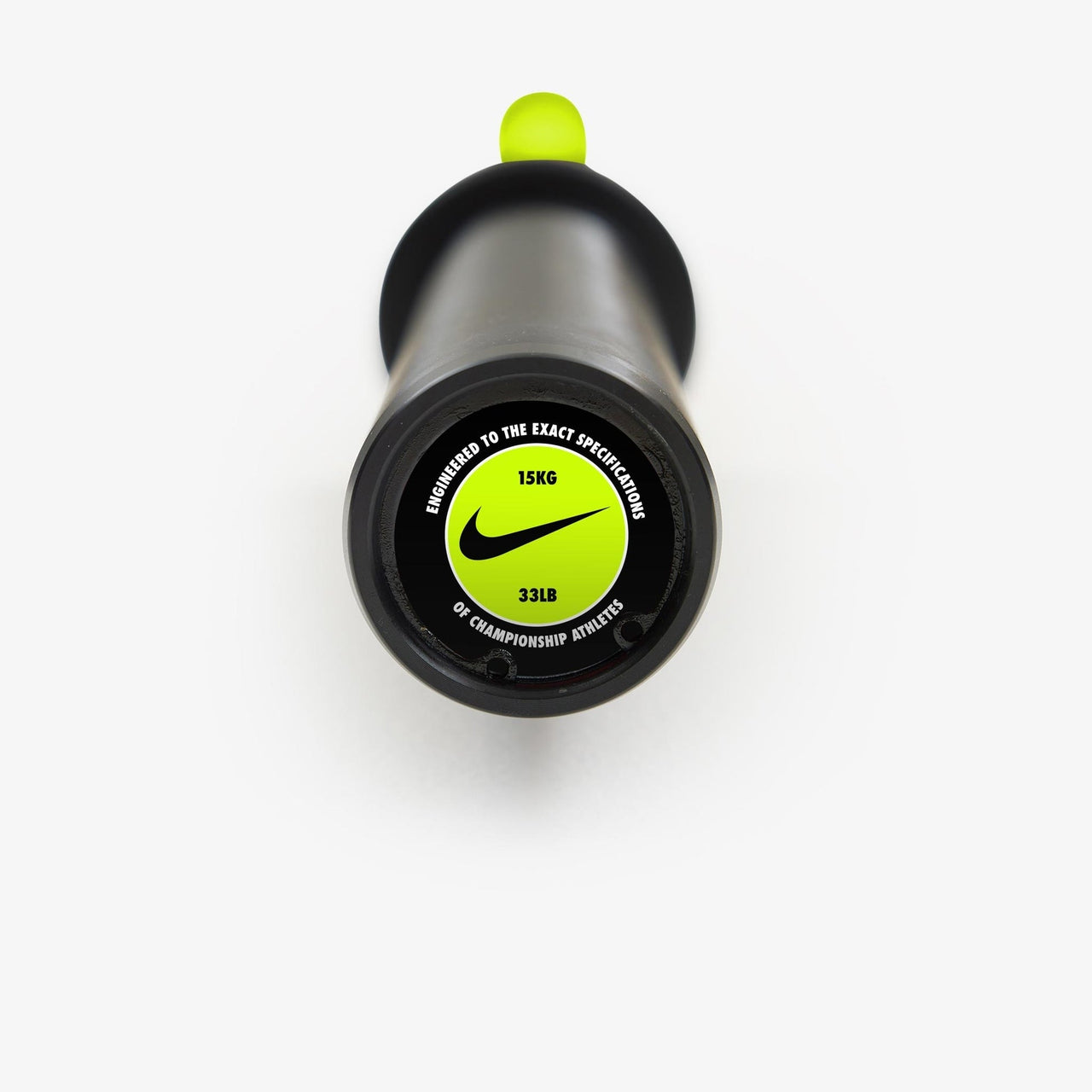 Nike Strength Shield Barbell - 15 KG Volt Swoosh