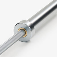 Thumbnail for Nike Strength Barbell - 15KG Chrome Swoosh