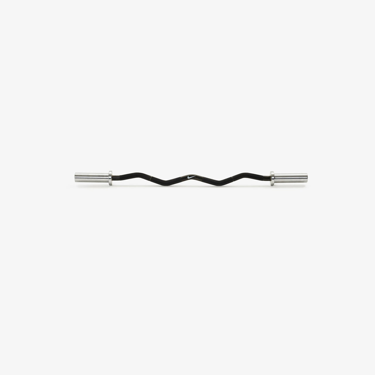 Nike Curl Bar - 10KG / 22lbs Black Swoosh