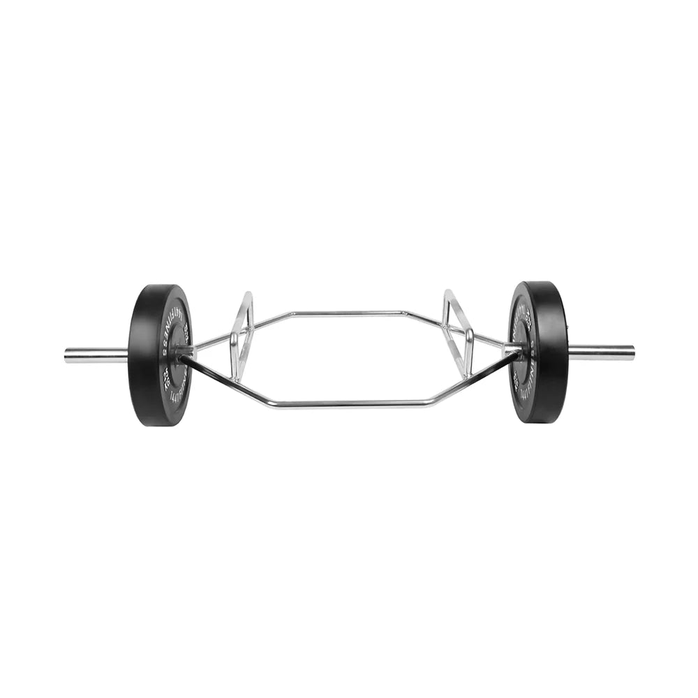 1441 Fitness 6 ft Olympic Hex Trap Dead lift Bar with Collars | 15 kg |Prosportsae