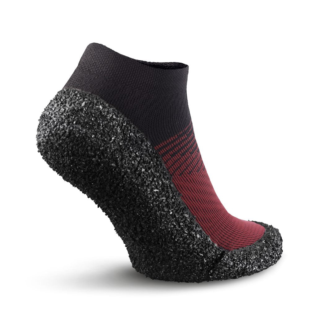Skinners Sock - Ultra-Light for Running, Hiking, Yoga & Travel - Carmine