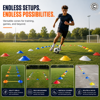 Thumbnail for 1441 Fitness Marker Cone For Sports Training - MND-WG229