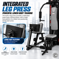 Thumbnail for BH Fitness Multi-Station Home Gym with Leg Press G152B
