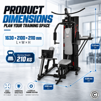 Thumbnail for BH Fitness Multi-Station Home Gym with Leg Press G152B