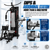 Thumbnail for BH Fitness Multi-Station Home Gym with Leg Press G152B