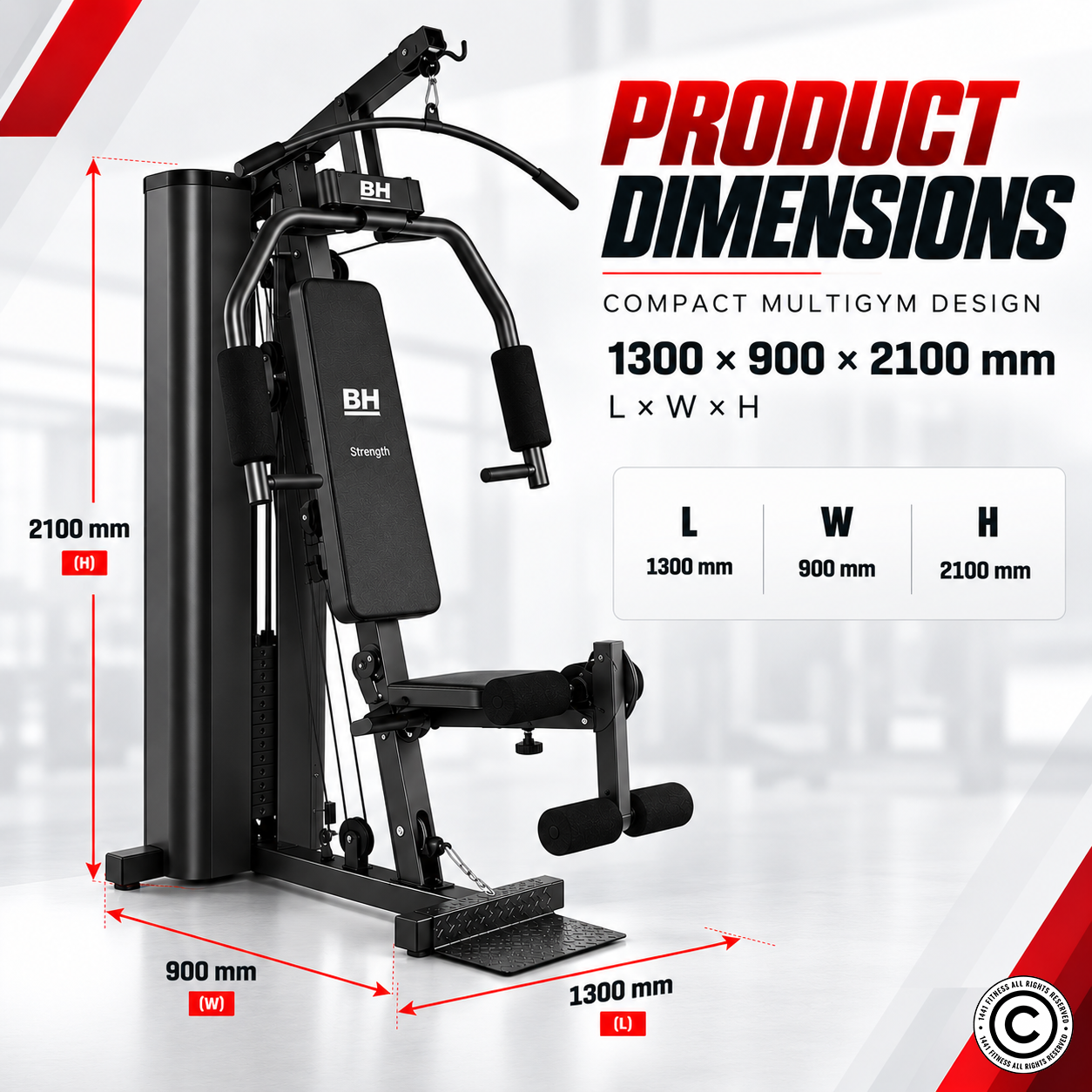 BH Fitness Multigym Plus G112X
