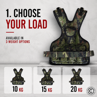 Thumbnail for 1441 Fitness Adjustable Weight Vest 10 Kg - 20 KG