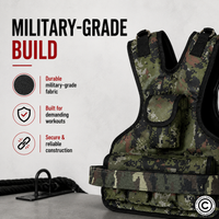 Thumbnail for 1441 Fitness Adjustable Weight Vest 10 Kg - 20 KG