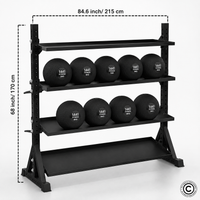 Thumbnail for 1441 Fitness 4 Tier Commodity Rack - 41FC35