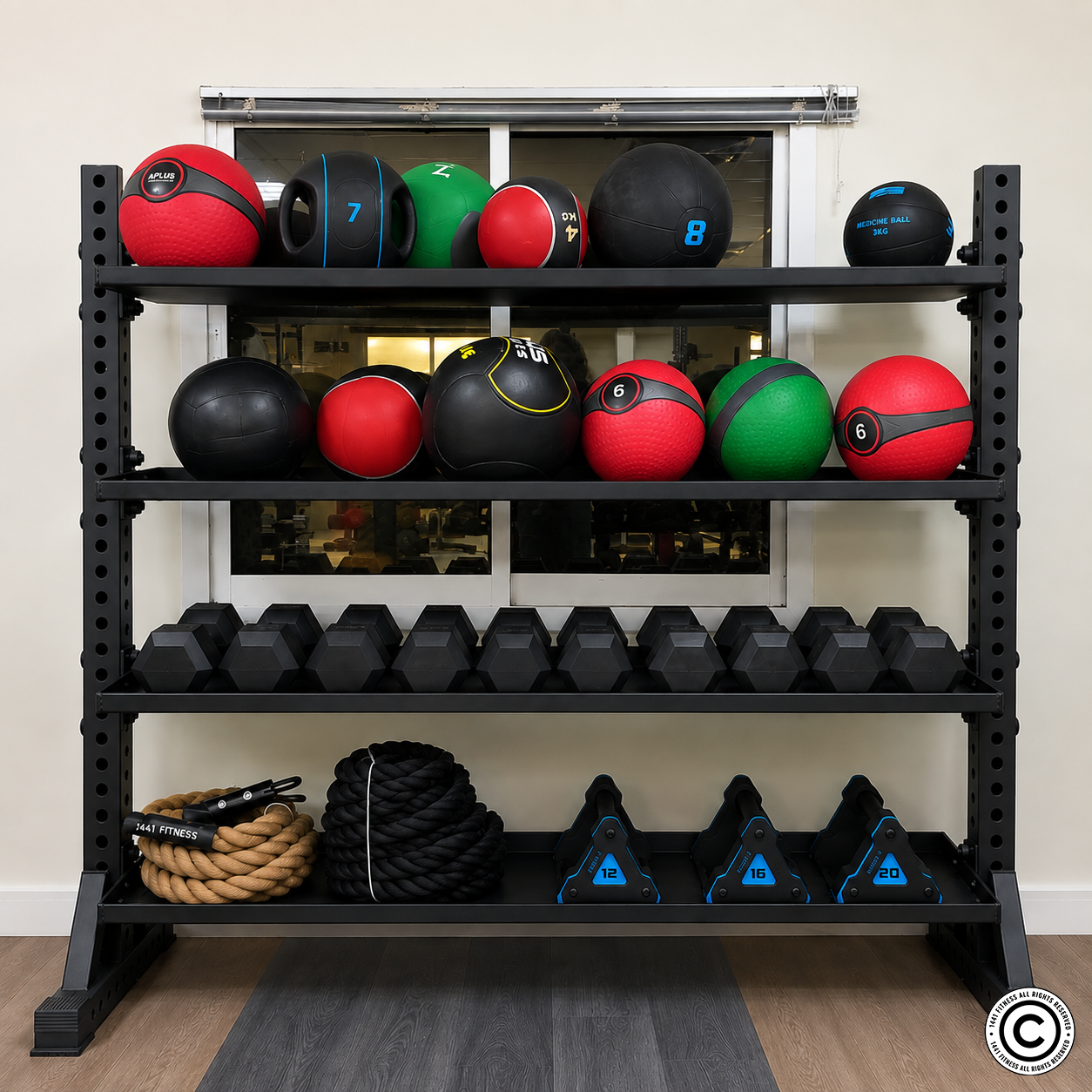 1441 Fitness 4 Tier Commodity Rack - 41FC35
