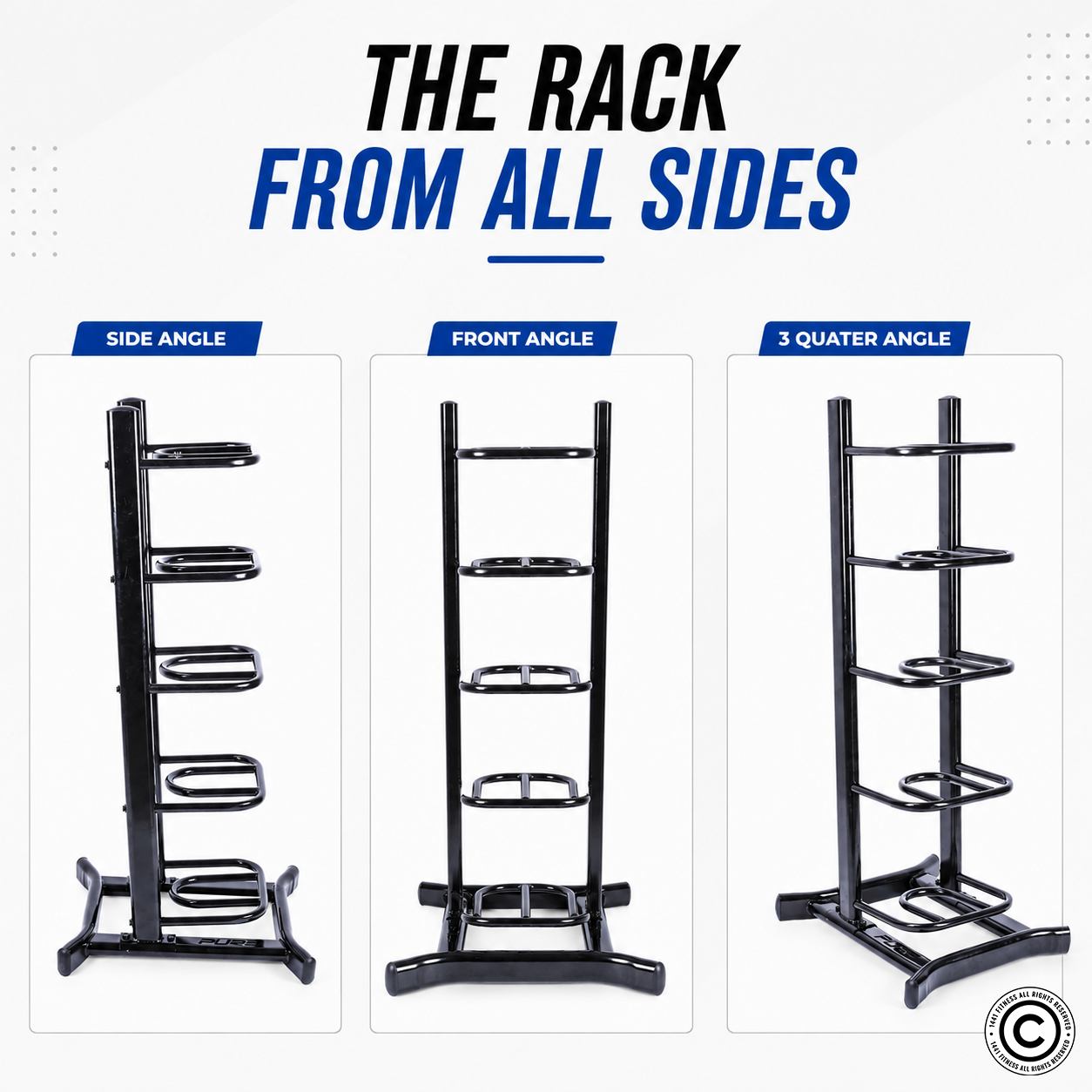 1441 Fitness 5 Pc Sand Bag Rack