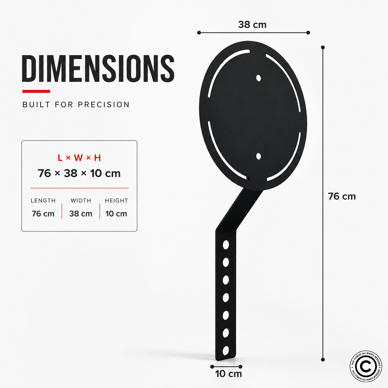 1441 Fitness Single Wall Ball Target