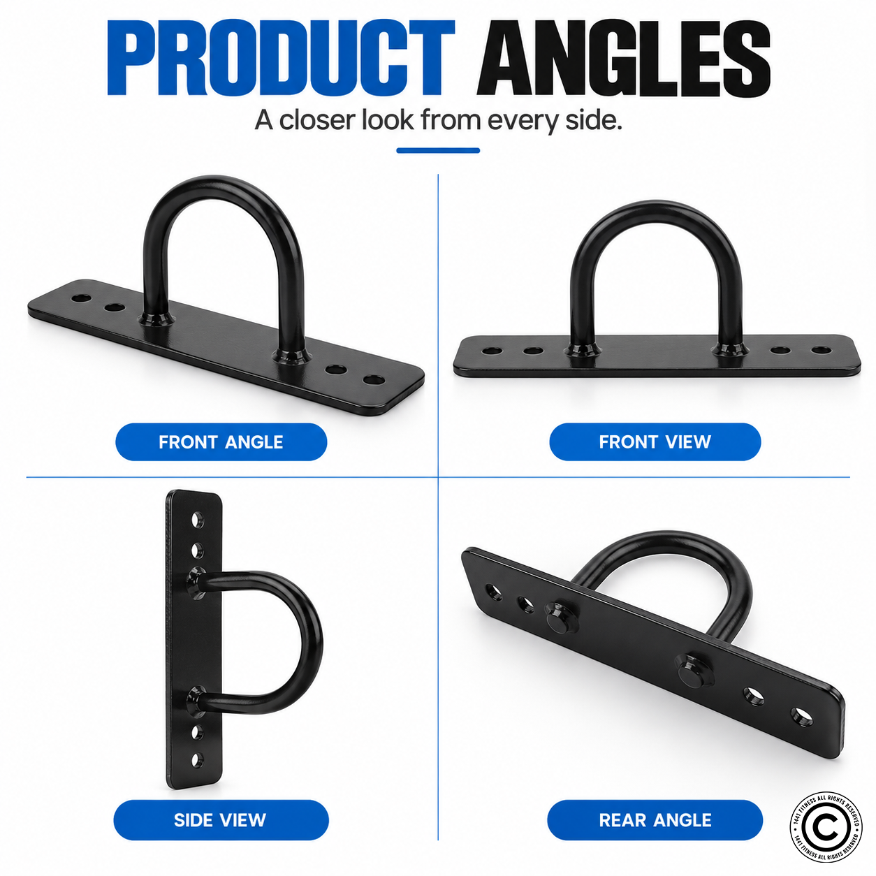 1441 Fitness Battle Rope Anchor Hook